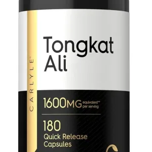 Tongkat Ali 1600 mg Per Serving - 180 Capsules